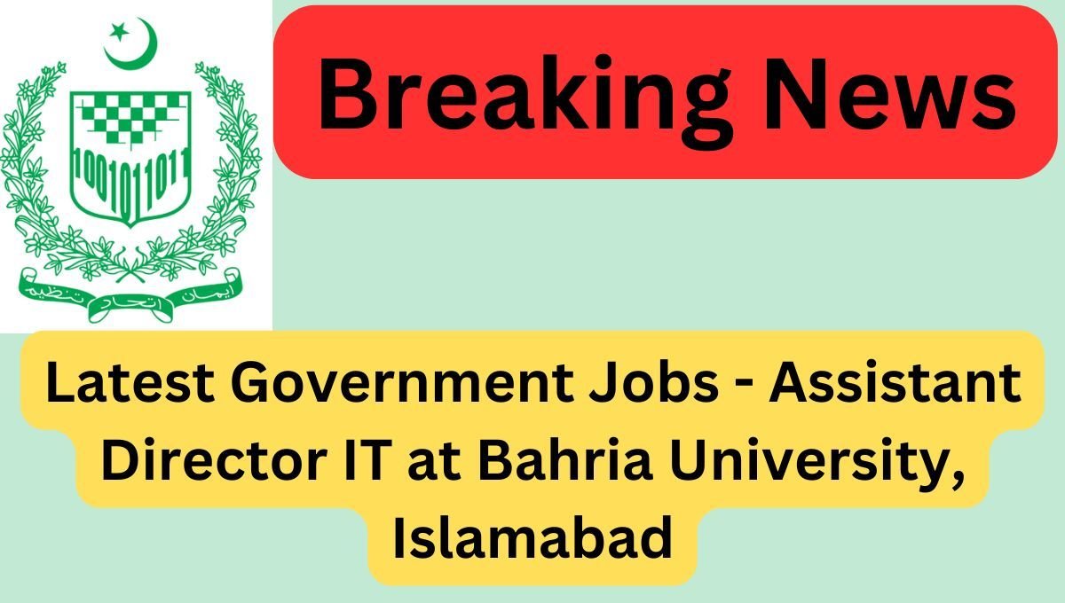 Assistant Director IT at Bahria University