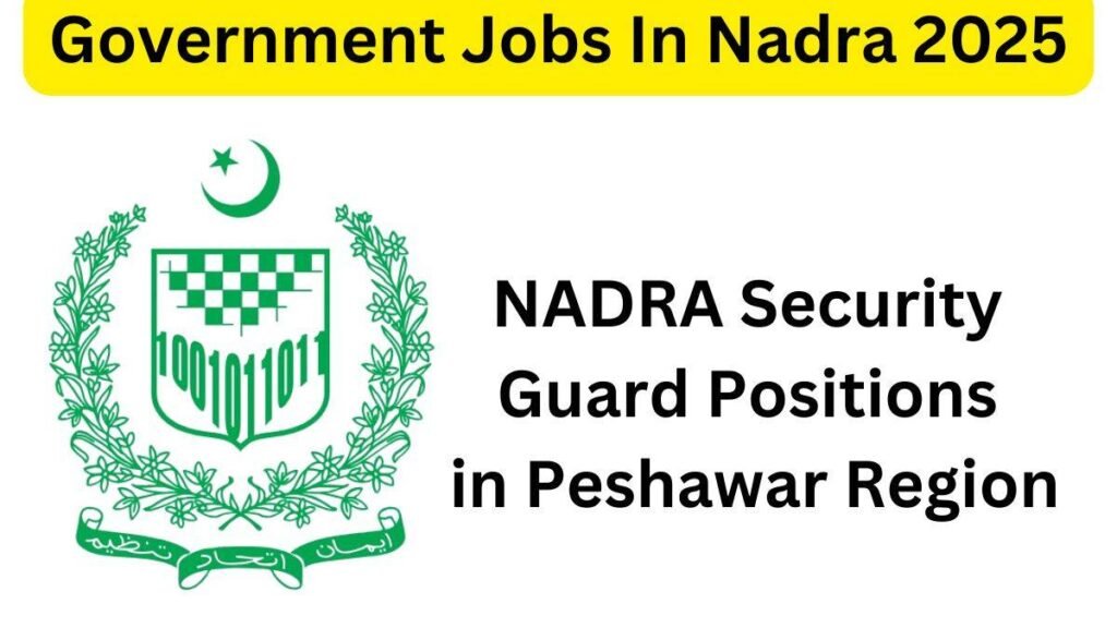 Government Jobs In Nadra